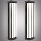 Luxrite Outdoor LED Wall Sconce 24in Outdoor Wall Light Black Aluminum 3CCT 3000K-5000K 26W ETL IP65, 2PK LR40318-2PK - alternate 1